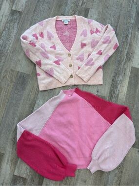 Lot of 2 Girlie Sweaters
